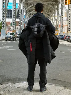 Пуховик мужской ALPHA INDUSTRIES LONG PUFFER PARKA
