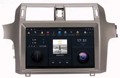 Магнитола для Lexus GX460 2009-2019 (поддержка Mark Levinson и 360) - Kuberg ZF-6018-DSP монитор 11" на Android 9