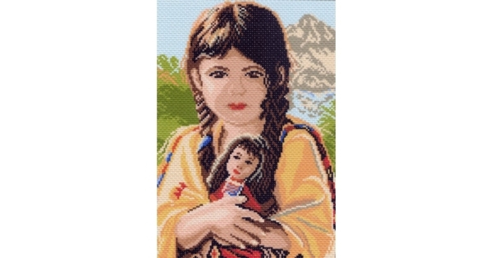 "Подружки"-0881 канва с рисунком