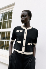 КАРДИГАН С КОРОТКИМИ РУКАВАМИ И КАРМАНАМИ — ZARA