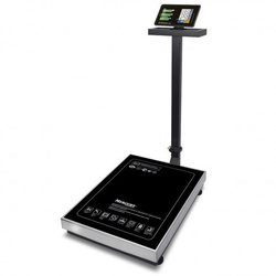 Торговые напольные весы M-ER 333 ACLP-600.200 TRADER с расч. стоимости LCD
