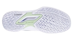 Детские теннисные кроссовки Babolat Propulse 3 Junior Wimbledon All Court - white/dark green
