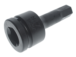 Бита-головка 3/4" HEX Н17 ударная L=100мм JTC