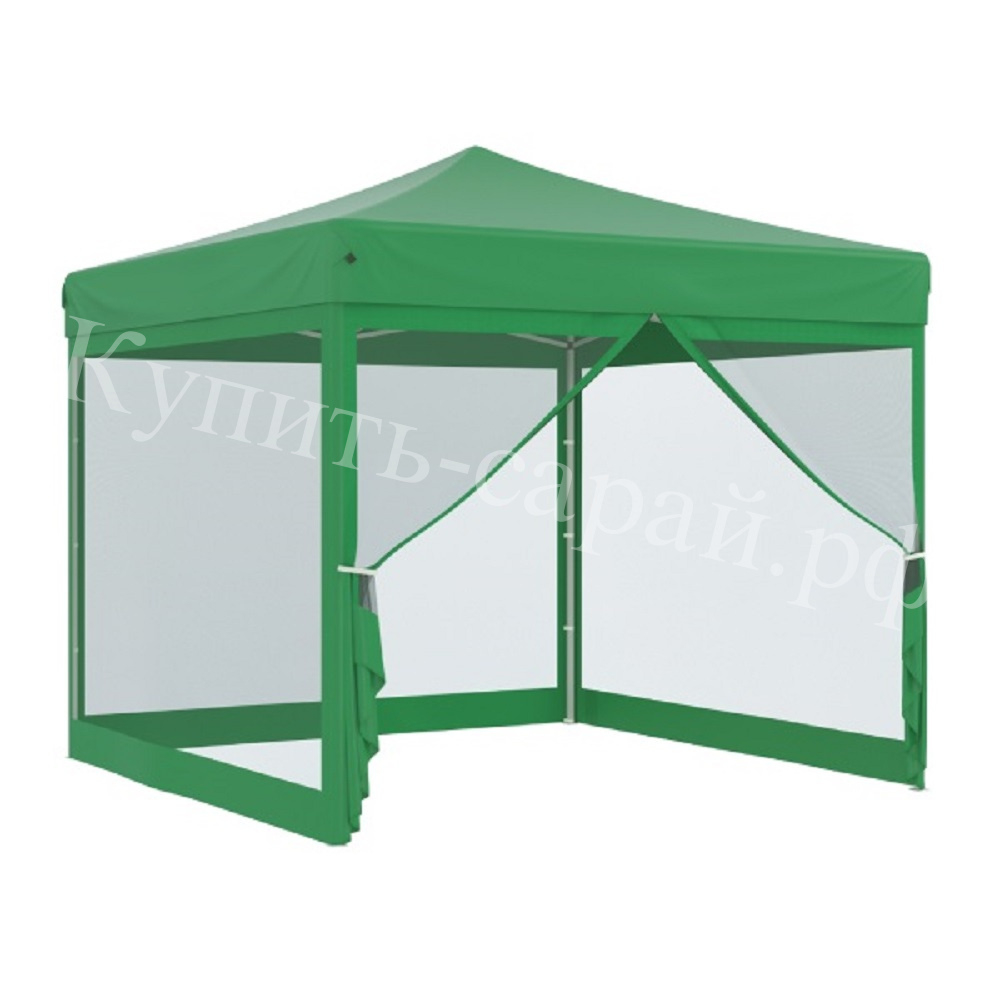 Быстросборный тент Helex 3x3 м green