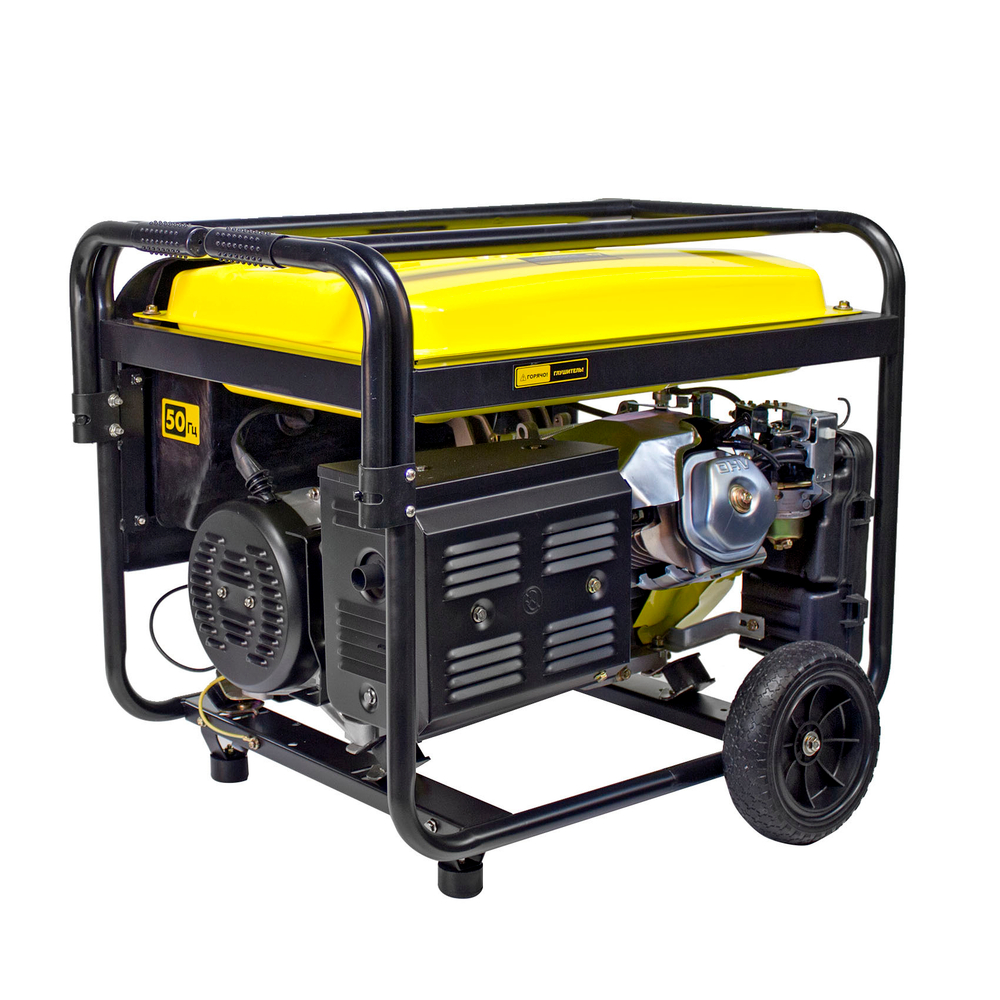 Бензиновый генератор CHAMPION GG6501E+ATS