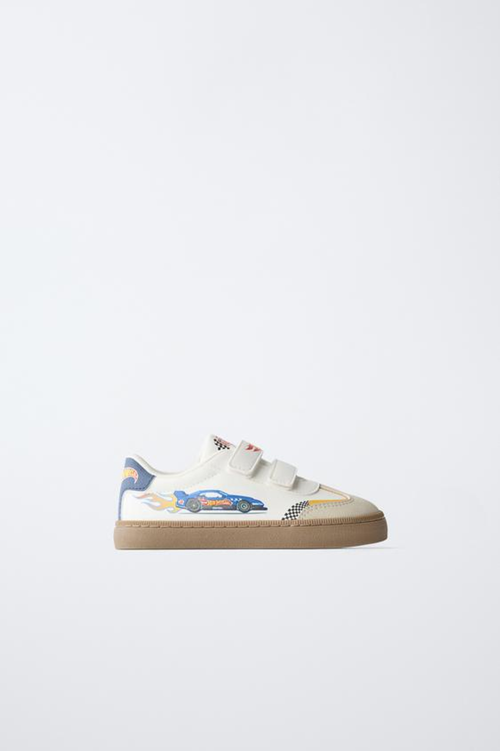 ZARA КРОССОВКИ HOT WHEELS©, БЕЛЫЙ