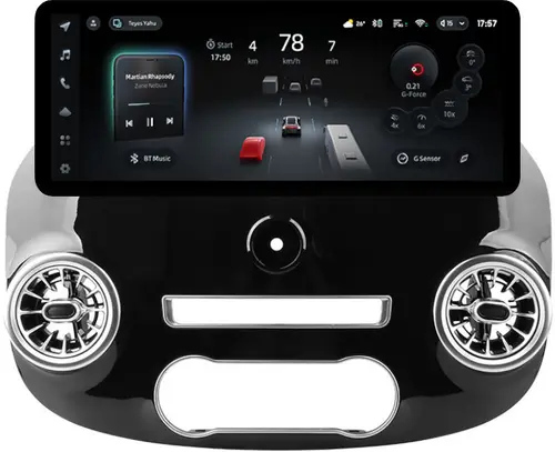 Магнитола для Mercedes-Benz Vito W447 2014-2024 без NTG - Teyes CC4PRO монитор 12.3" 2K QLED + рамка LUX, Android 13, Быстрейшая, Snapdragon 778G, ИИ, CarPlay, DSP, 4G SIM-слот