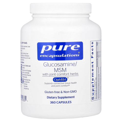 Pure Encapsulations, Glucosamine MSM with Joint Comfort Herbs, 360 Capsules