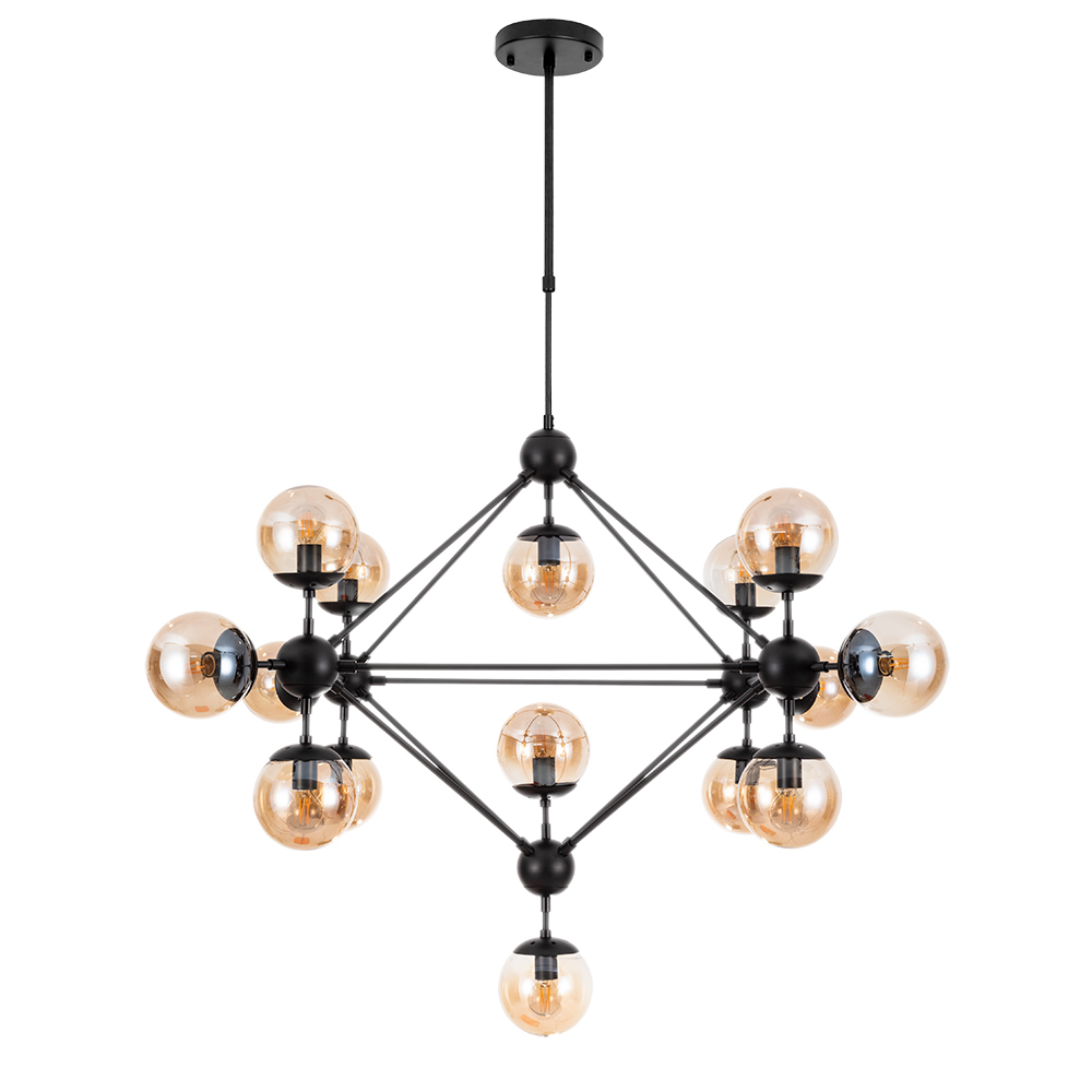 Люстра Arte Lamp Bolla A1664SP-15BK