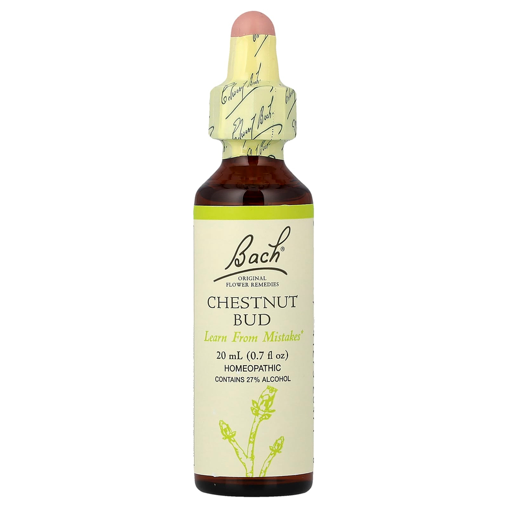Bach, Original Flower Remedies, каштановые бутоны, 20 мл (0,7 жидк. унц.)