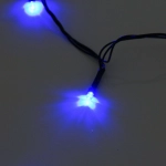 Гирлянда для дома 1,5м 12 ламп LED зелёный пров.,8 реж, IP-20, Синий