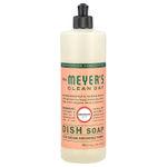 Mrs. Meyers Clean Day, жидкость для мытья посуды, герань, 473 мл (16 жидк. унций)