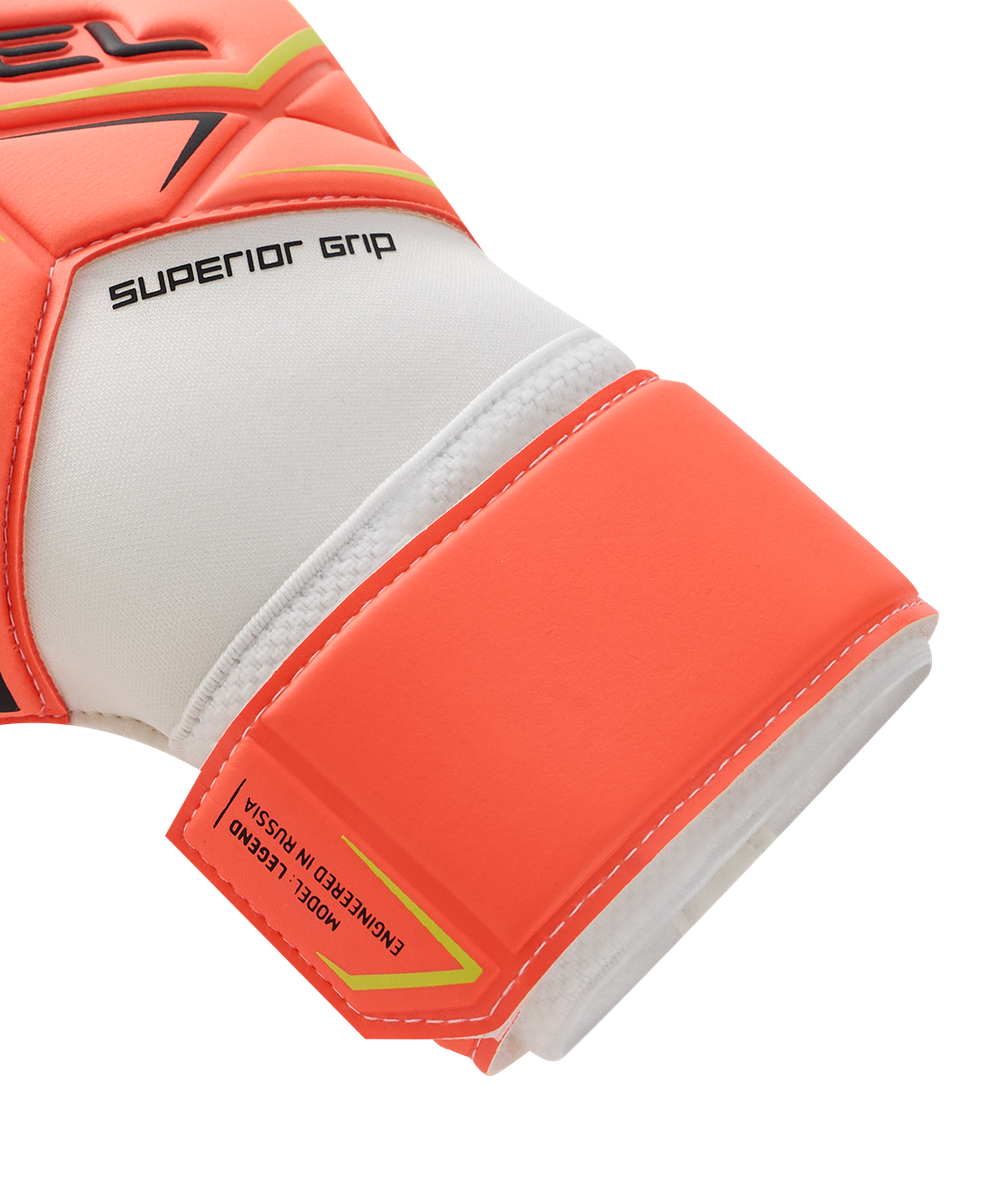 Перчатки вратарские Legend SL4 Roll Negative, коралловый