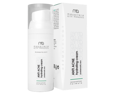 MESALTERA BY DR. MIKHAYLOVA КРЕМ УВЛАЖНЯЮЩИЙ ДЛЯ ПРОБЛЕМНОЙ И ЖИРНОЙ КОЖИ 50 мл | ANTI ACNE HYDRATING CREAM