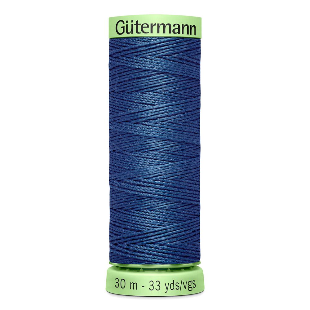 Нитки отделочные Gutermann Top Stitch 30 (30 метров), 5 кат. | 068 серо-синий