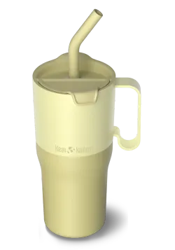 Термостакан Klean Kanteen Rise Tumbler 26oz Straw Lid (770 мл) Wax Yellow
