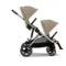 Прогулочная коляска для двойни Cybex Gazelle S TPE Almond Beige