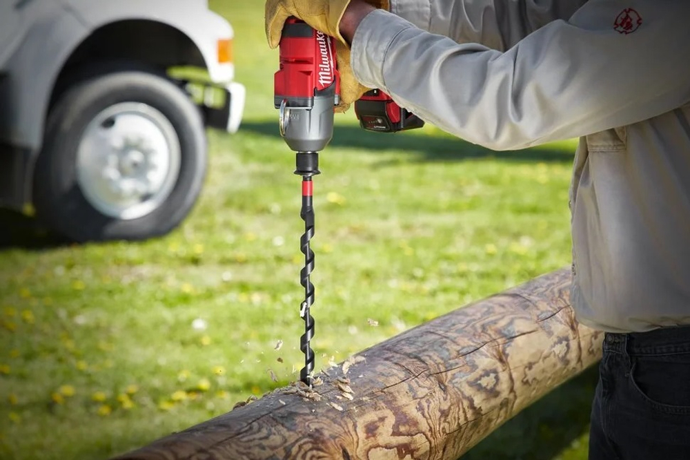 Сверло спиральное по дереву Impact Linemans 16 x 460 мм хвостовик 11 мм Hex GEN II Milwaukee 48136756