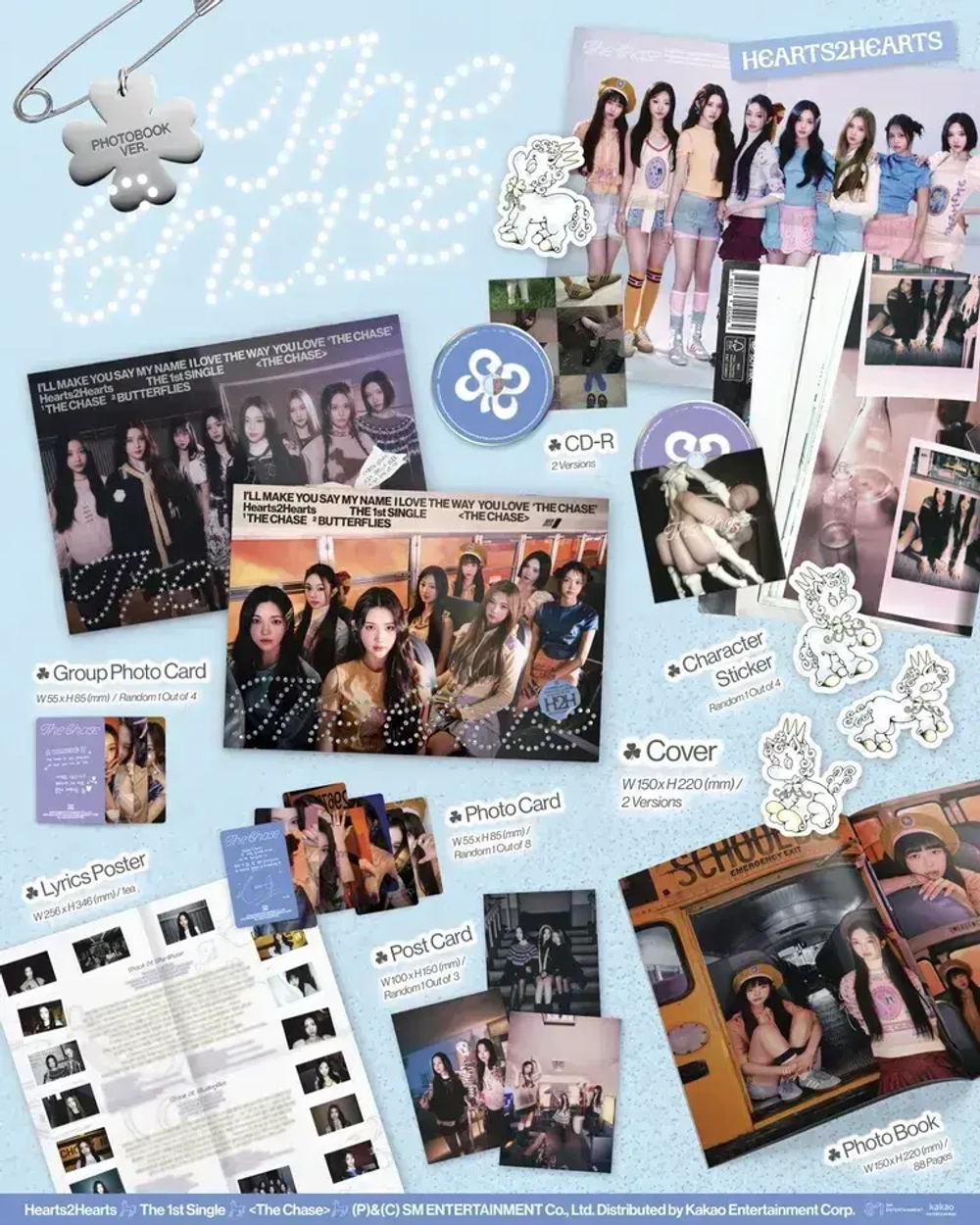 Альбом HEARTS2HEARTS - THE CHASE [Photobook ver.] (B ver.)