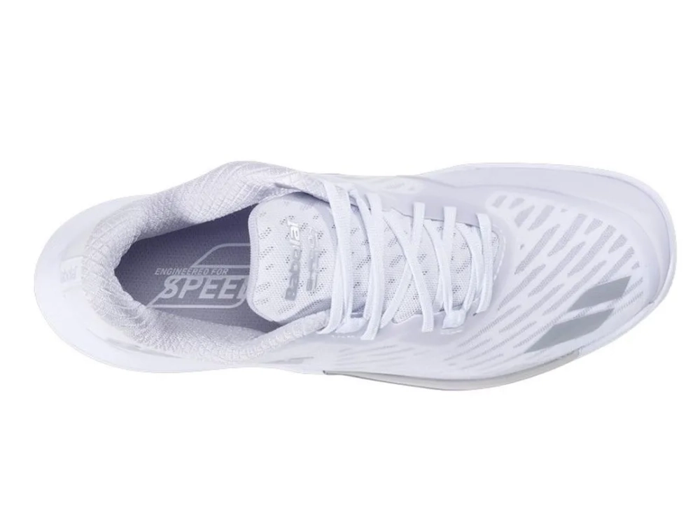Женские кроссовки для бадминтона/сквоша Babolat Shadow Tour 5 - white/white