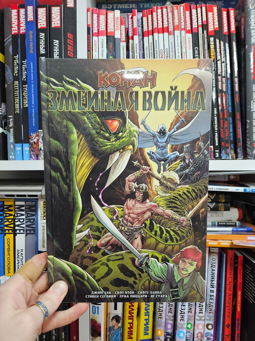 Конан. Змеиная война (обложка для книжных сетей)