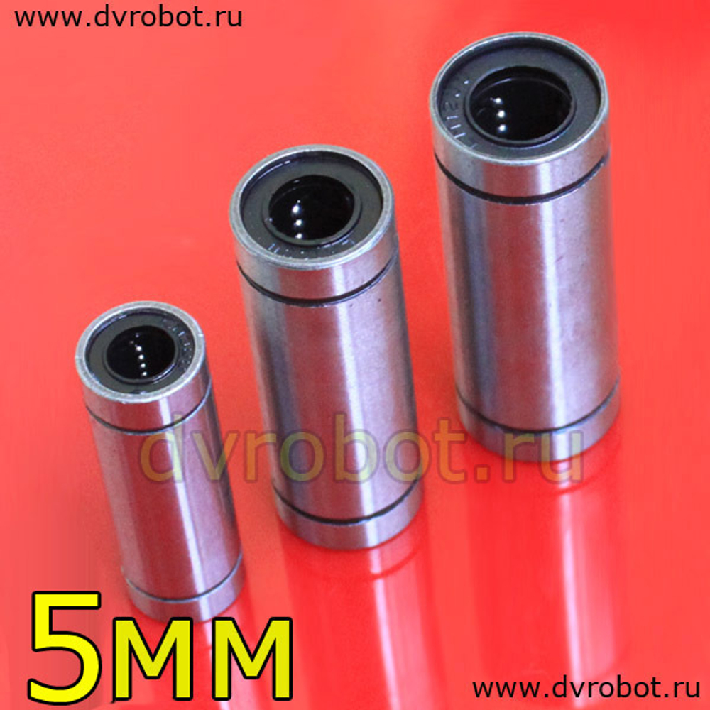 Линейный подшипник LM5UU - 5 мм