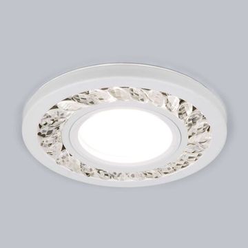 Встраиваемый точечный светильник с LED подсветкой G5.3/3W 4200К 8355 MR16 CL/WH прозрачный/белый Arid Elektrostandard