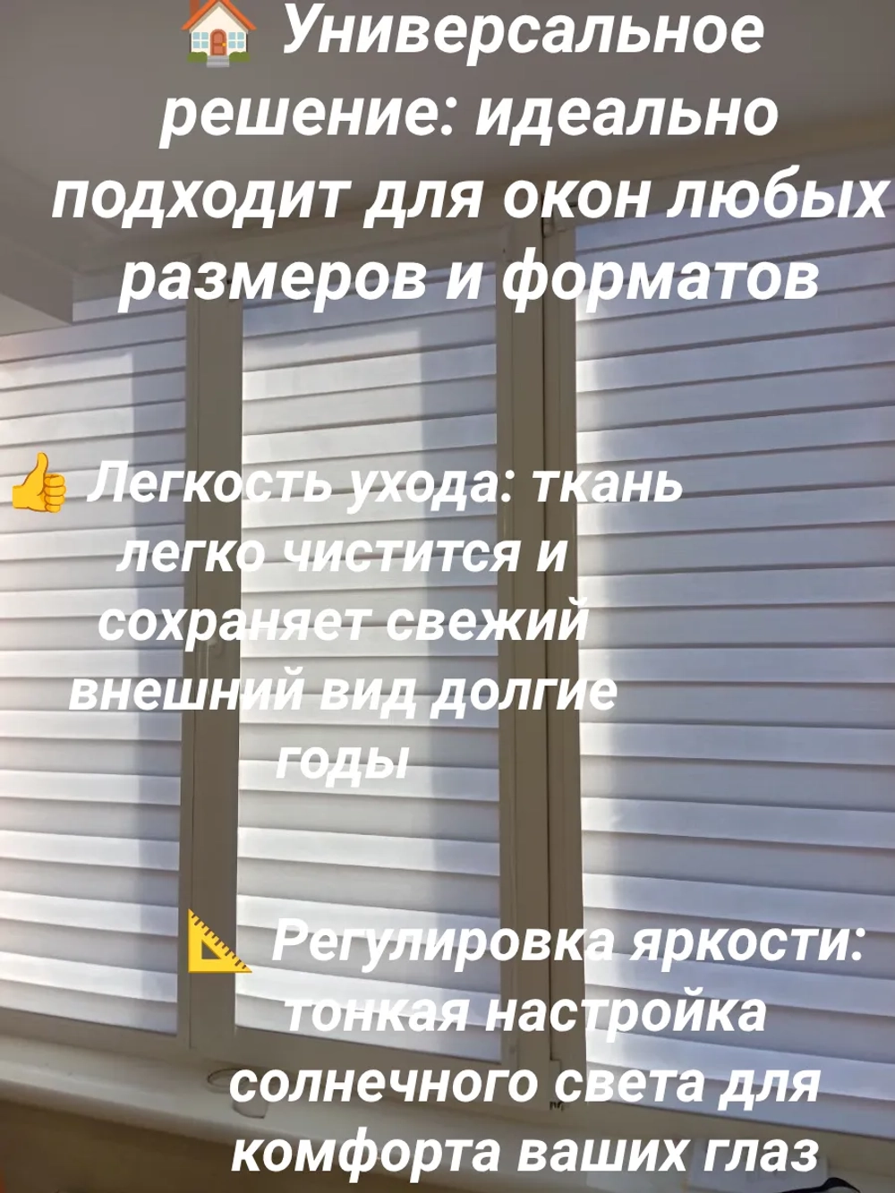 Рулонные шторы День-Ночь 55х140 см