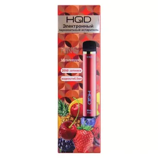 Купить Одноразовый Pod HQD King - Mix Fruit (2000 затяжек)
