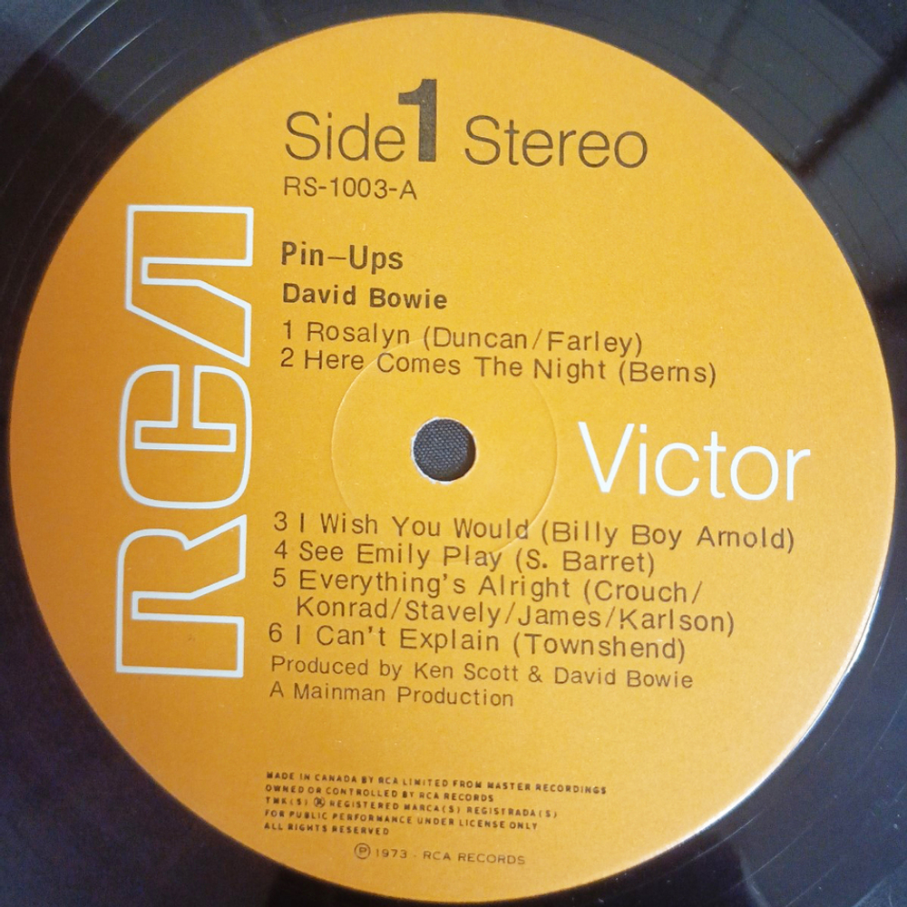 Bowie / Pinups (LP)