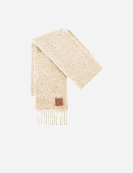 Шарф Loewe Wool Mohair White