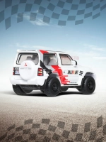 Машинка Хот Вилс Премиум Mitsubishi Pajero GJT68 JBL26
