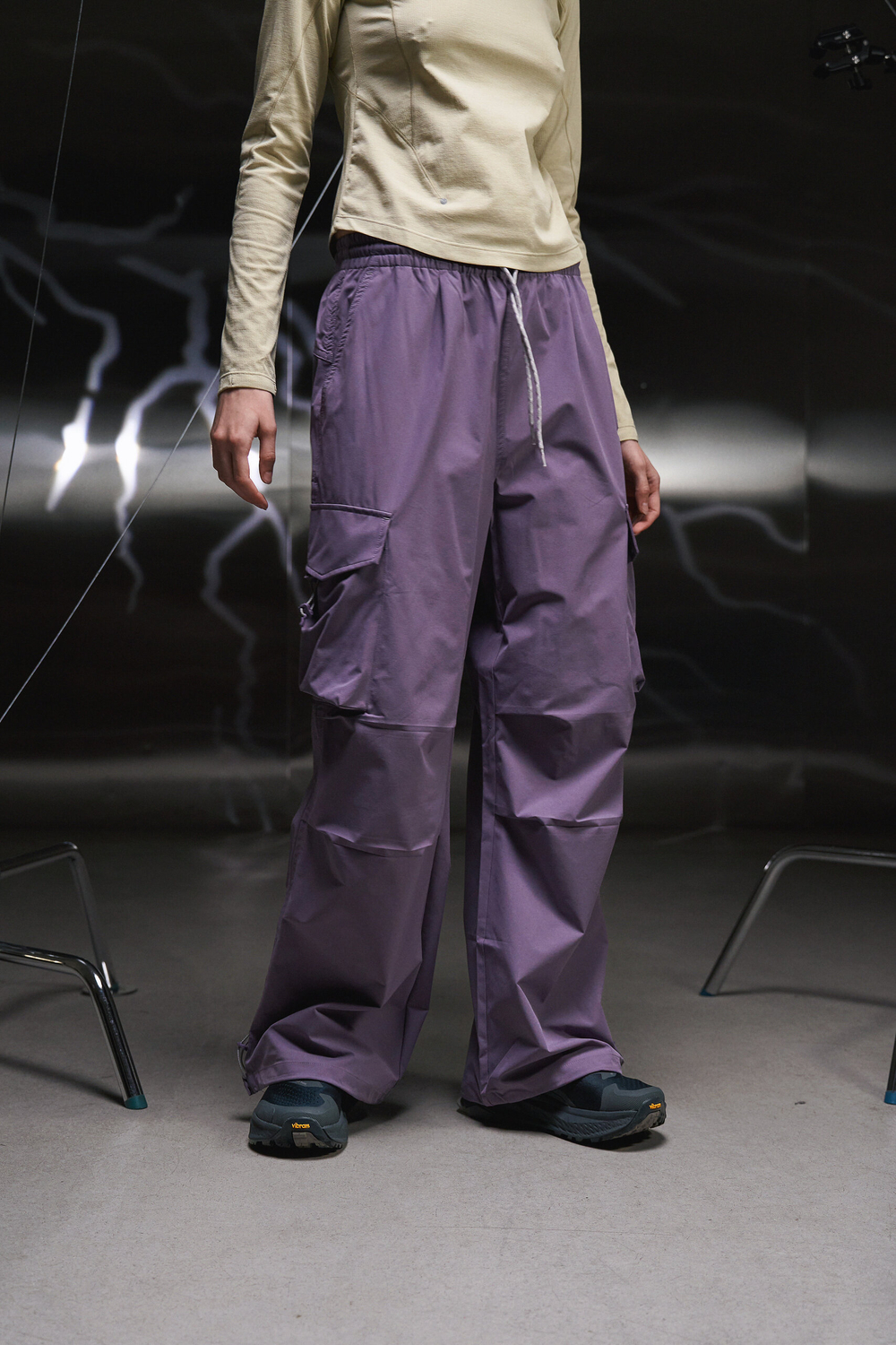 Брюки Nothomme Outdoor 3M Scotchgard Cargo Paratrooper Pants "Thin Vine Purple" Women's