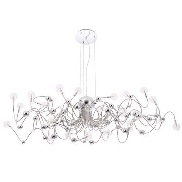 Люстра подвесная LED G4 Medusa SP30 Chrome хром Crystal Lux