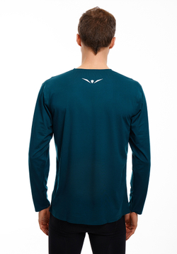 ЛОНГСЛИВ УТЕПЛЕННЫЙ МУЖСКОЙ WARM LONG SLEEVES TEE | TEAL