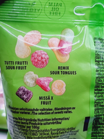 Конфеты жевательные фруктовые Fazer Remix Sour мини (2 уп. по 120 г) 240 г (из Финляндии)