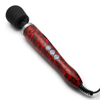 Вибратор-вонд 37см принт Розы Doxy Die Cast Massage Wand Roses