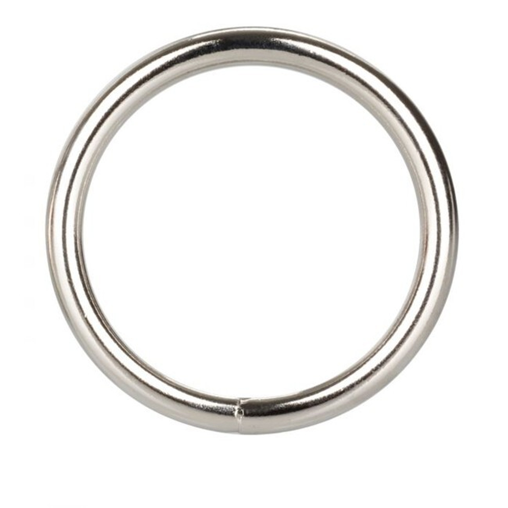 Кольцо эрекционное California Exotic Novelties Silver Ring (Цвет: металл)