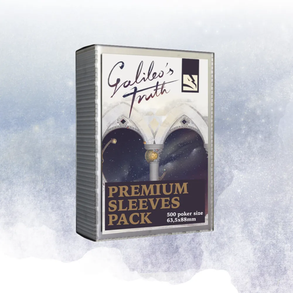 Galileo's Truth card sleeves pack (500)