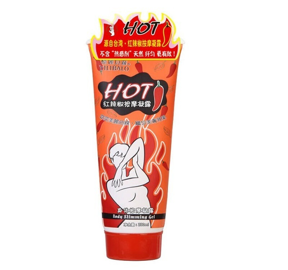 Разогревающий антицеллюлитный крем  Hot Chili Bodi Gel. 250 мл.
