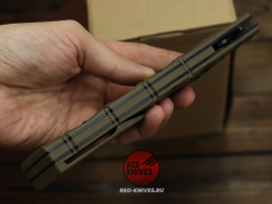 Нож Cold Steel Luzon XL - койот тан рук., клинок черный Luzon2