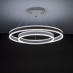 Citilux Дуэт CL719640 LED Люстра подвесная с пультом Белая