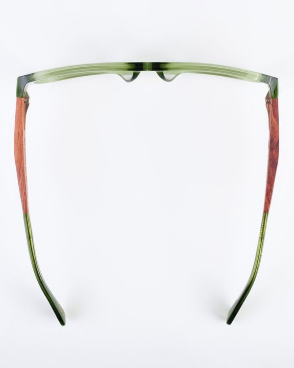 Очки солнцезащитные Oliver 5 Green wood / Dark brown - фото 4