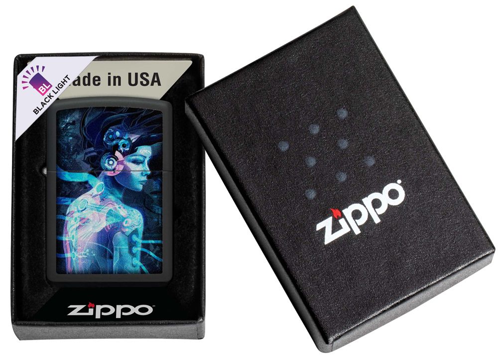 Зажигалка Zippo Cyborg Woman (48517) 6