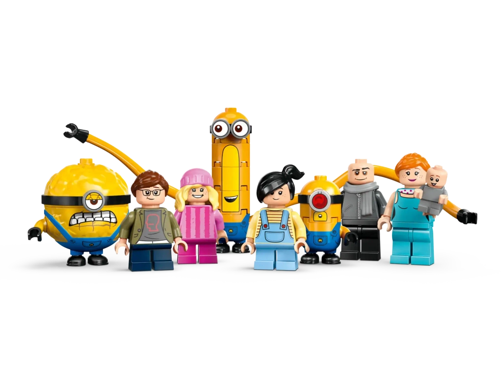 Конструктор LEGO Гадкий я 4 75583 Особняк миньонов и семьи Грю