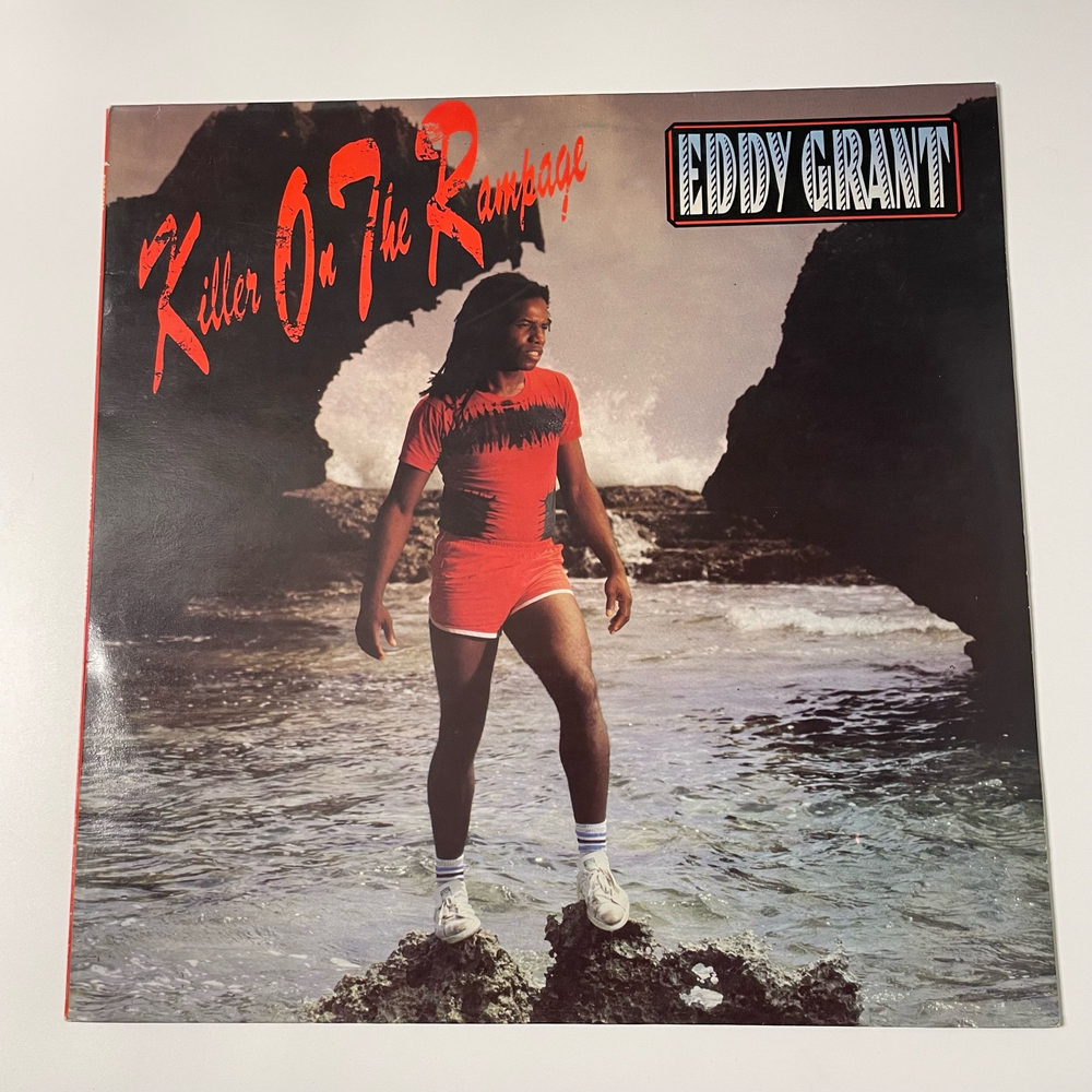 Винтажная виниловая пластинка LP Eddy Grant Killer On The Rampage (Нидерланды 1982) Electric Avenue