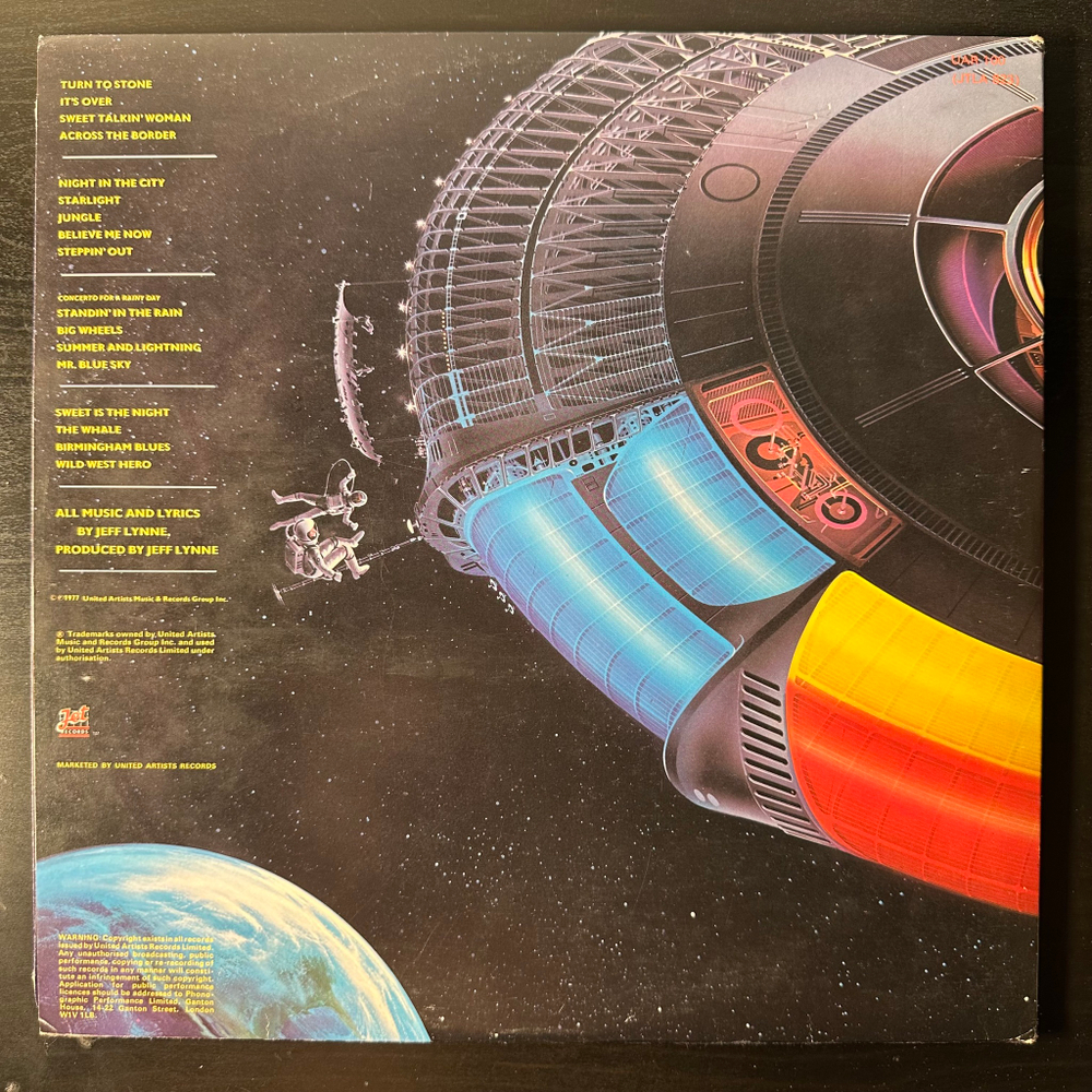 Electric Light Orchestra ‎– Out Of The Blue 2LP (Англия 1977г.)