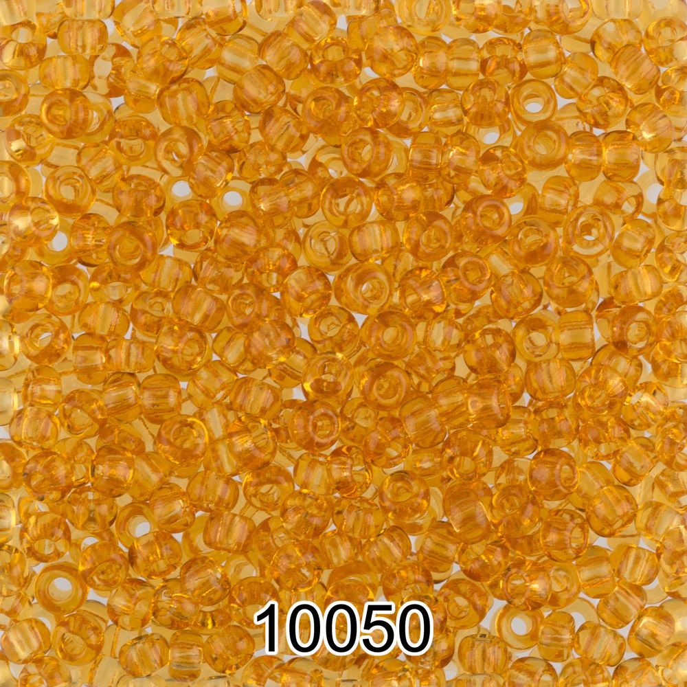 Бисер Preciosa 10/0 (2.3 мм), 500 г, 10050 (Ф092) т.рыжий