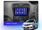 Магнитола для Nissan Serena C26 2010-2016 - FarCar S500-TS20 монитор 9.5" 2K QLED на Android 14, Быстрейшая, CarPlay, 4G SIM-слот