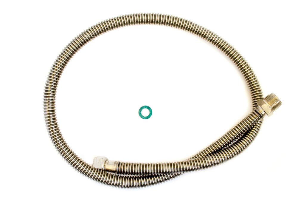Подводка для газа сильфонная ГШ 1/2" 0,8м